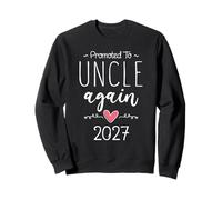 Uncle Again Est 2027 Uncle Second Pregnancy Announcement Sweatshirt