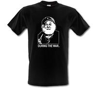Uncle Albert During The War Only Fools Heavy Cotton t-Shirt Black