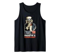 Uncle American Sam, I Want You Passive & Compliant Politics Tank Top