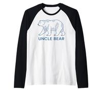 Uncle Bear Polar Bear Raglan Baseball Tee
