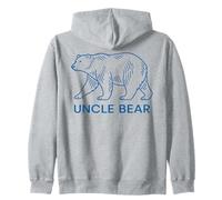 Uncle Bear Polar Bear Zip Hoodie