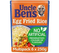 Uncle Bens Egg Fried Microwave Rice, Bulk Multipack 6 x 250 g pouches