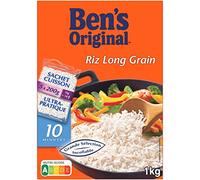 Uncle Ben's Riz Long Grain Cuisson 10 Min, 1 kg (5 Bags Cuisson x 200 g)