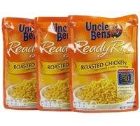 Uncle Ben's Roasted Chicken Ready Rice Pouch, 8.8 oz, 3 pk