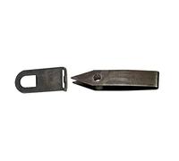 Uncle Bill's Sliver Gripper Tweezers Survival - Key Chain Black Oxide New!