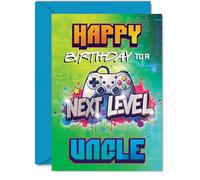 Uncle Birthday Card, Next Level