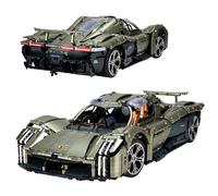 UNCLE BRICK X Sports Car Building Kit,1:8 Scale Model Sports Technic Car,Adult Collectible Model Kits to Build，Scale Model Gift for Adults,Home or Office Décor Sets for Boys 8-14(4106pcs)