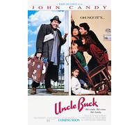 Uncle Buck 1989 Retro Movie Poster Print in A0-A1-A2-A3-A4-MAXI