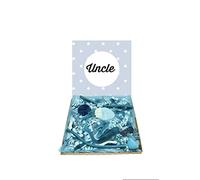 Uncle Gift Blue Pick n Mix 300g Pink Sweets Selection Box Gummy Sweet Hamper Birthday Gift Present
