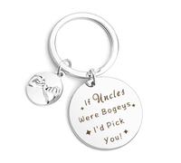 Uncle Gifts,Uncle Christmas Gifts,Gifts for Uncle,Uncle Gift,Uncle Gifts from Niece,Uncle Gifts from Nephew,Gifts for Uncles,Uncle Presents,Uncle Birthday Gifts Keyring,Funny Uncle Gifts for Uncle