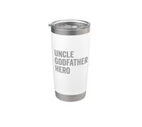 Uncle Godfather Hero Family Pride Stainless Steel Insulated Tumbler