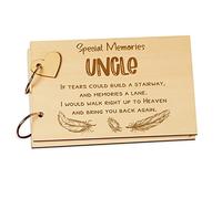 Uncle In Loving Memory Scrap Book Photo Album Guest Book