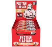 Uncle Jack's Protein Flapjacks 12 x 100g - | 15g Protein | High Protein | 440kcal per bar | Cherry Bakewell