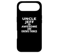 Uncle JEFF Is Awesome And Knows Things Shirt JEFF Case for iPhone Air