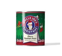 Uncle Joe's | Cherry Rudolph Noses | Cherry Flavoured Hard Boiled Sweets | 120g Tin