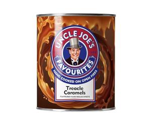 Uncle Joe's Favourites Treacle Caramels, Hard Boiled Sweets, Gift Tin