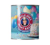 Uncle Joe's Mint Balls 120g Happy Birthday Tin