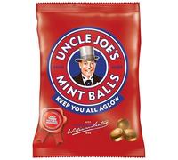 Uncle Joe's | Mint Balls | 90g Bag | Traditional Mint Balls made using the same recipe from 1898 | Natural Ingredients | Free From Artificial Colors and Flavours