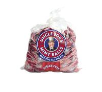 Uncle Joe's | Sugar Free Mint Balls | 2kg Bulk Bag | Vegan | Free From Artificial Colours | Guilt-Free Treat