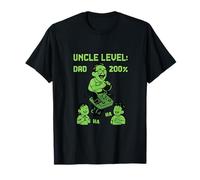 Uncle Level Dad Jokes 200% Retro Gaming Novelty T-Shirt
