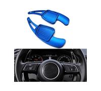 UNCLE LIAO 2 PCS Car Shift Paddle Blade for Audi A3 A4L A5 A6L A7 A8 S5 S6 S7 S8 RS3 RS6 R8 Q3 Q5 Q7 TT TTS Car Shift Paddle Steering Wheel Shifter Car Interior.,B-Blue