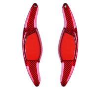 UNCLE LIAO 2 PCS Car Shift Paddle Blade for Audi R8 RS3 RS4 RS5 TT RS 2016-2021 Car Shift Paddle Steering Wheel Shifter Car Interior.,B-Red