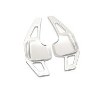 UNCLE LIAO 2 PCS Car Shift Paddle Blade for BMW 1 2 3 4 5 6 7 X1 X2 X4 X5 X6 I8 F10 F30 F18 Car Shift Paddle Steering Wheel Shifter Car Interior.,D-Silver
