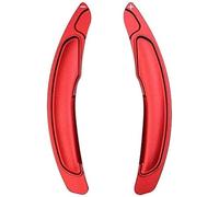 UNCLE LIAO 2 PCS Car Shift Paddle Blade for Mitsubishi ASX 2010-2020 Car Shift Paddle Steering Wheel Shifter Car Interior.,C-Red