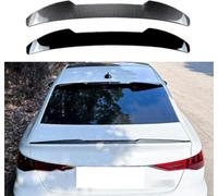 UNCLE LIAO Car Rear Spoiler For Audi A3 8Y Limousine 2020+,Rear Trunk Spoiler Lip Tail Fixed Decoration Protective Accessories.,A-Black