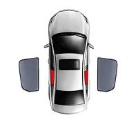 UNCLE LIAO Car Side Window Sunshades for Tesla Model 3,Visor Shade Blinds Privacy Protection Breathable Mesh Covers Accessories.,B-2pcs Rear Window