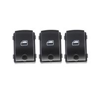 UNCLE LIAO for A4 B6 A4 B7 OE 8E0959851B Electric Window Lift Switch Driver's Side Left,Master Power Window Button.,3 Buttons