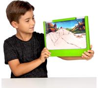 Uncle Milton | Giant Ant Farm | Extra Large Viewing Area with Ant Picnic Scene, Classroom Toy, Classic Kids Educational Toy for Boys and Girls Aged 6+ | Basic Fun 00056, Grün