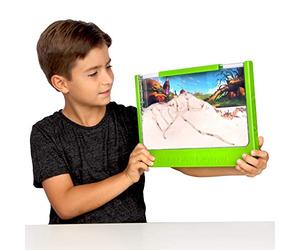 Uncle Milton | Giant Ant Farm | Extra Large Viewing Area with Ant Picnic Scene, Classroom Toy, Classic Kids Educational Toy for Boys and Girls Aged 6+ | Basic Fun 00056