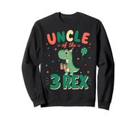 Uncle of The 3Rex Dinosaur 3rd Birthday Celebration Sweatshirt