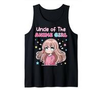 Uncle of the Anime Girl Japanese Anime Manga 10th Birthday Tank Top