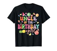 Uncle of The Birthday Girl Fruit Bday Tropical Theme Party T-Shirt