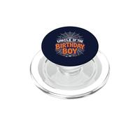 UNCLE of the BOY Birthday Web Spider Halloween Party Tee PopSockets PopGrip for MagSafe