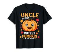 Uncle Of The Cutest Pumpkin In The Patch Halloween Mens T-Shirt