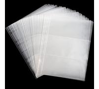 Uncle Paul 300 Pockets Banknote Sleeves 100 Sheets Currency Holder