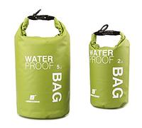 Uncle Paul Boat Dry Bags - Green 10L Waterproof Bag for Drifting Boating Kayaking Fishing Rafting Swimming Camping Canoeing Surfing 10 litres