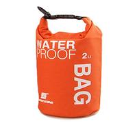 Uncle Paul Boat Dry Bags - Orange 2L Waterproof Bag for Drifting Boating Kayaking Fishing Rafting Swimming Camping Canoeing Surfing 2 litres