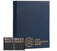 Uncle Paul Coin Collection Album 200 Pockets 10 Sheets Coin Storage Book