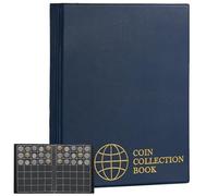 Uncle Paul Coin Collection Album 350 Pockets 10 Sheets Coin Storage Book