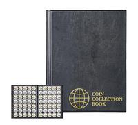 Uncle Paul Coin Collection Album 350 Pockets 10 Sheets Coin Storage Book
