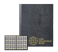 Uncle Paul Coin Collection Album 420 Pockets 10 Sheets Coin Storage Book