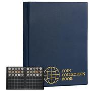 Uncle Paul Coin Collection Album 420 Pockets 10 Sheets Coin Storage Book