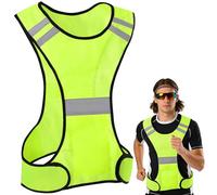 Uncle Paul Reflective Gears - Safety Vest High Visibility for Running Cycling Dog Walking Sports with Pocket for Adults Kids