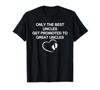 Uncle Promoted to Great Uncles Pregnancy Announcement T-Shirt