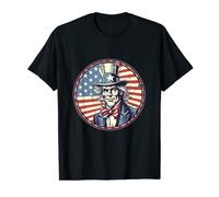 Uncle Sam 4th of July Independence Day American Flag T-Shirt