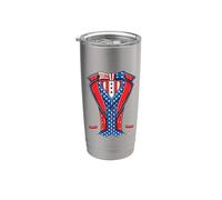 Uncle Sam Costume 4th of July Stainless Steel Insulated Tumbler
